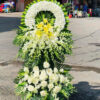 Hoa Viếng Hai Tầng LV214